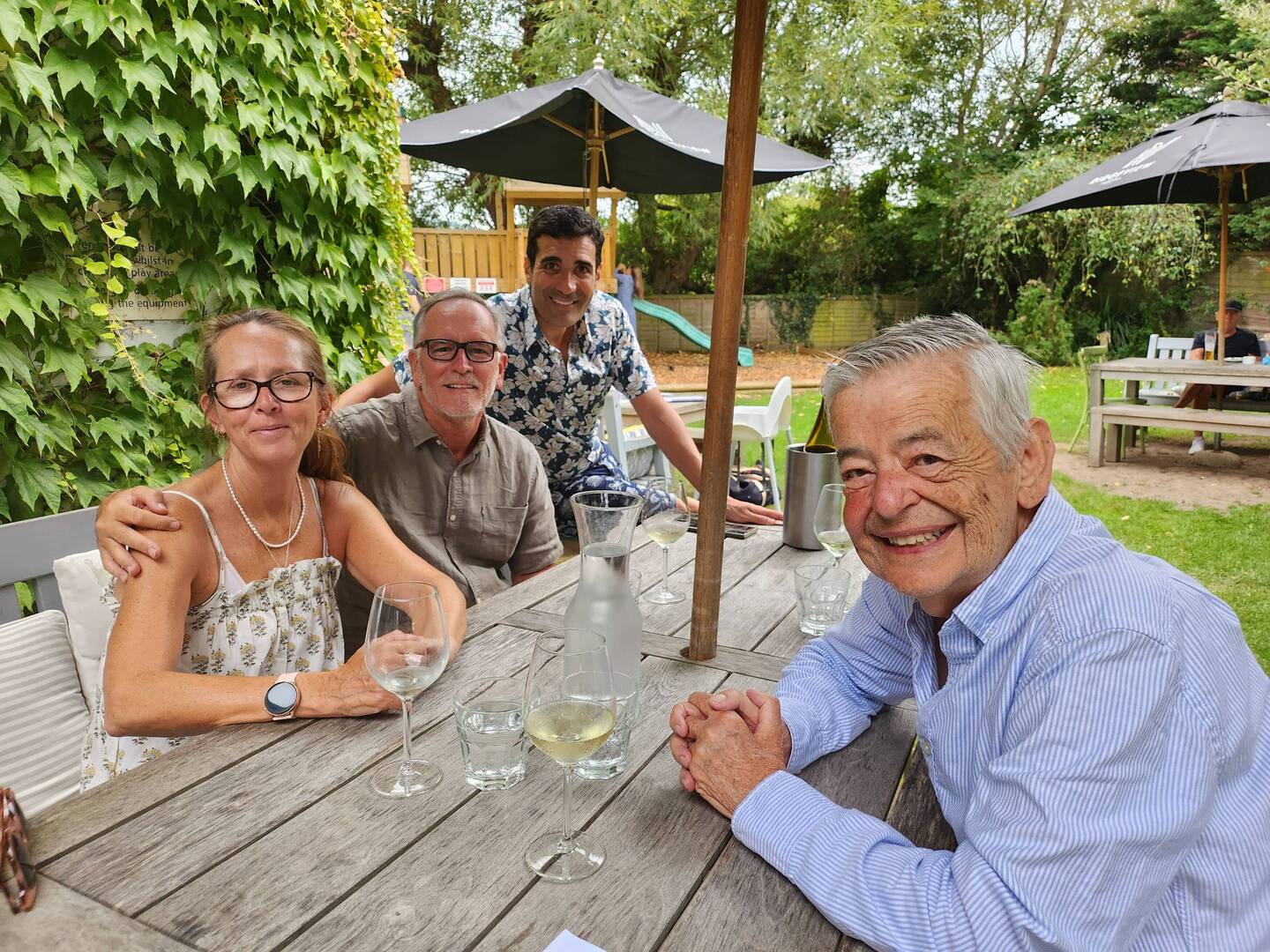 Lunch at The Ginger Fox with David and German