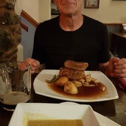 Im The Fish Inn: ??? Keine Ahnung was es ist, hauptsache vegetarisch.