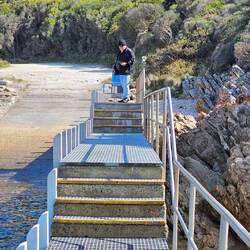 Burgess Cove Boat ramp, Rocky Cape