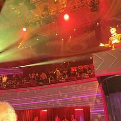 Here lies love (upstairs seated section)