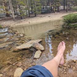 Nothing like a 7 am river crossing