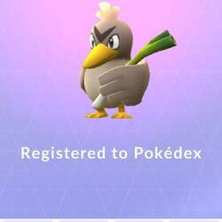 I finally found Farfetch'd!