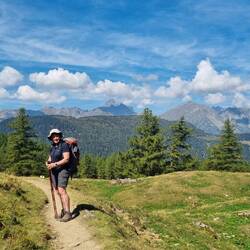View from bovine farm (1987m) Switzerland