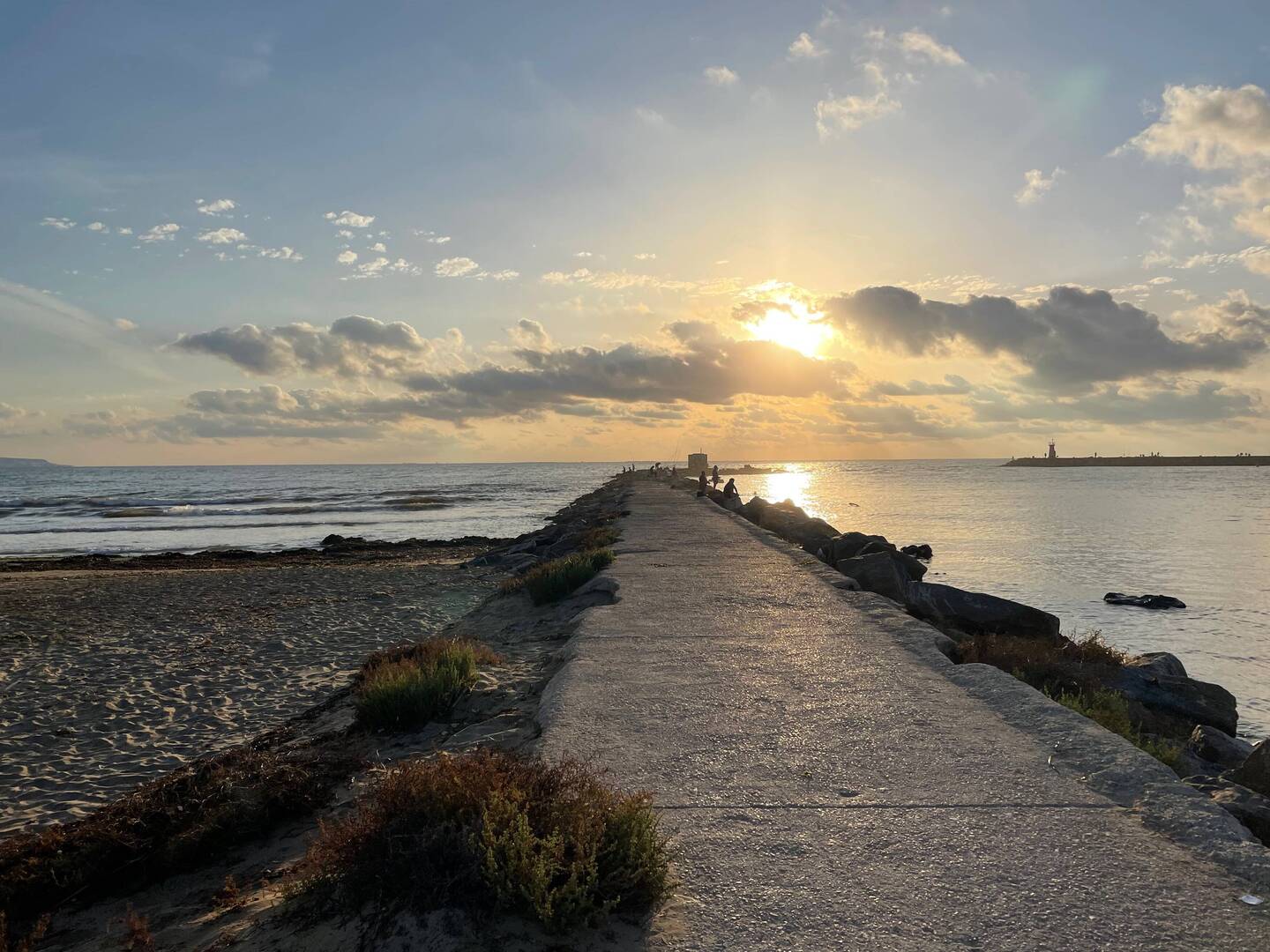 La Marina beach at sunrise