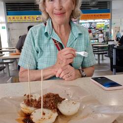 The kueh was amazing