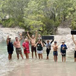 The team who got us out!