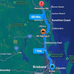 150 km mit Zwischenstopp