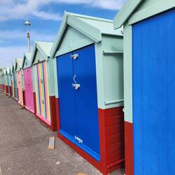 Beach huts, Hove