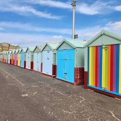 Beach huts, Hove