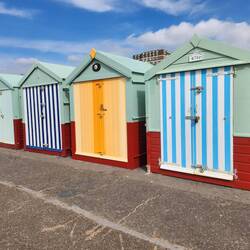 Beach huts, Hove