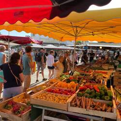 Markt in Les Bouillons