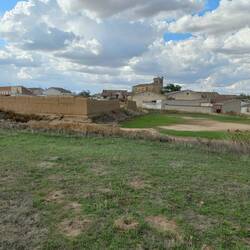 Coming into Boadilla del Camino.