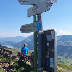 Am höchsten Punkt der Tour 1256 m!
