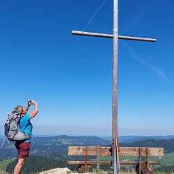 Das erste Kreuz von vielen heute!