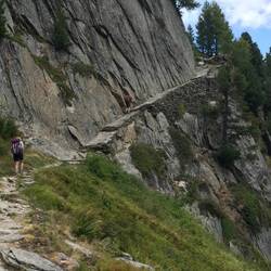 TMB towards Col de Balme Switzerland
