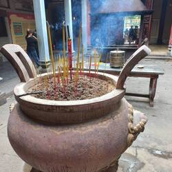 Räucherkerzen sollen helfen die Wünsche zu erfüllen