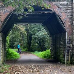 Lovely flat picturesque trail