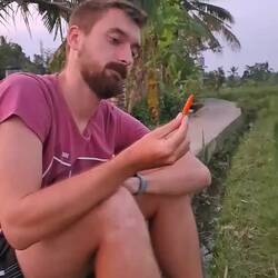 Pet hot chili peppers