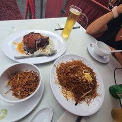 Having Chinese food for lunch because English cuisine ...