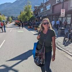 Banff pedestrian zone