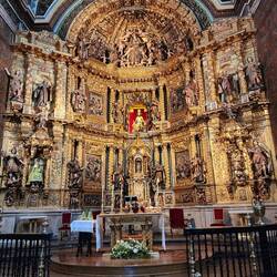 The church in Los Arcos.