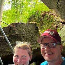 Das Lachen ist gestellt-es war Mörderanstrengend