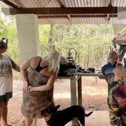 Lolly eating competition