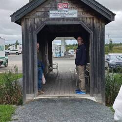 Shortest bridge, Ron thought we drove a long way for a very underwhelming bridge at first