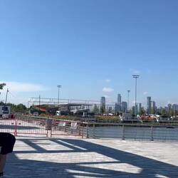 Champagne Glasses with Jersey in background