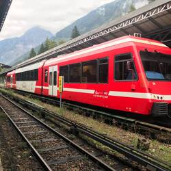 Chamonix train station