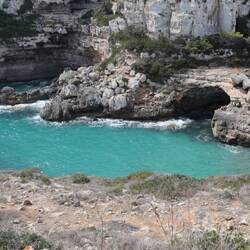 Ziel erreicht, die Marmorbucht