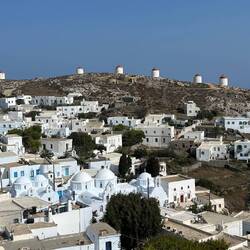 Der Ort Chora auf Amorgos