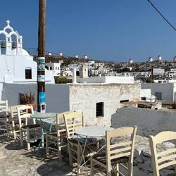 Der idyllische Ort Chora