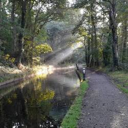 Narrow channels out of Llangollen