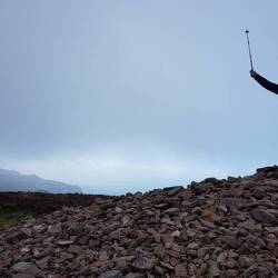 Auf dem Gipfel! The Great Hangman.