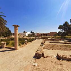 The Roman Forum of the "Africa House" exhibit