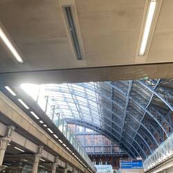 St Pancras station, in London