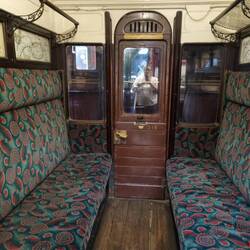 Inside aneEarly overground carridge