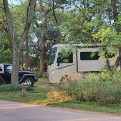 State campground, Blue Mounds