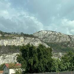 Driving to Le Pont France