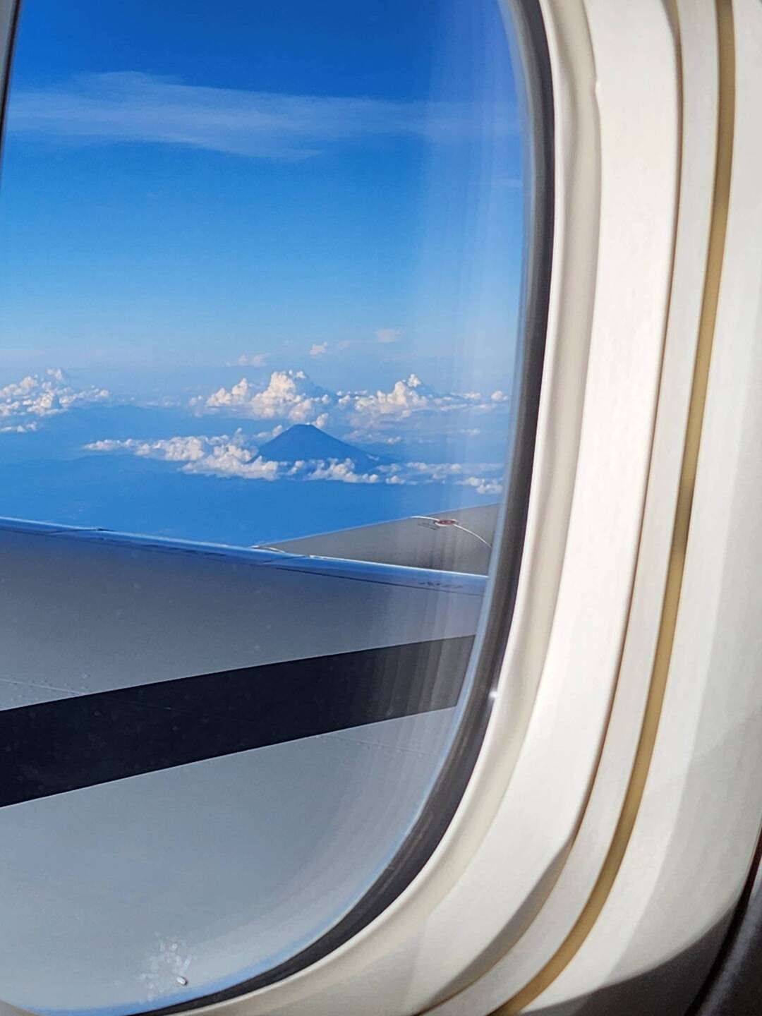 Mt Fuji from the air