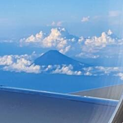 Mt Fuji from the air
