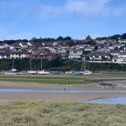 Low tide along River Gannel