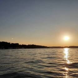 Sunset boat ride / Bootsfahrt bei Sonnenuntergang