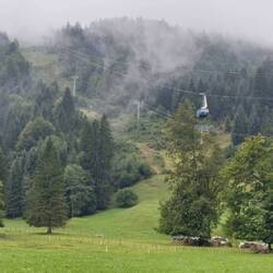 Vorbei an der Fellhornbahn!