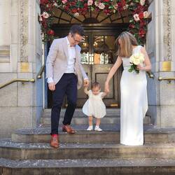 Newly married Mr & Mrs Trozzo