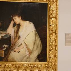 Telegram by Czech female artist Louisa Max Ehrlerová