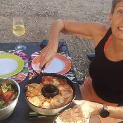 Und am Abend gibt's Linsenlasagne