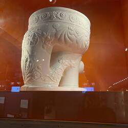 First ever inside toilet bowl