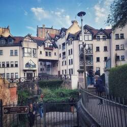 The entrance to Dean's village